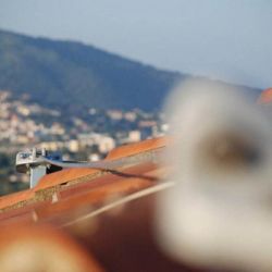 Imatge d'arnès col·locat a teulada